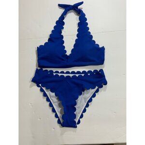 SHEIN BRAND BIKINI SWIM SUIT ROYAL BLUE SIZE M